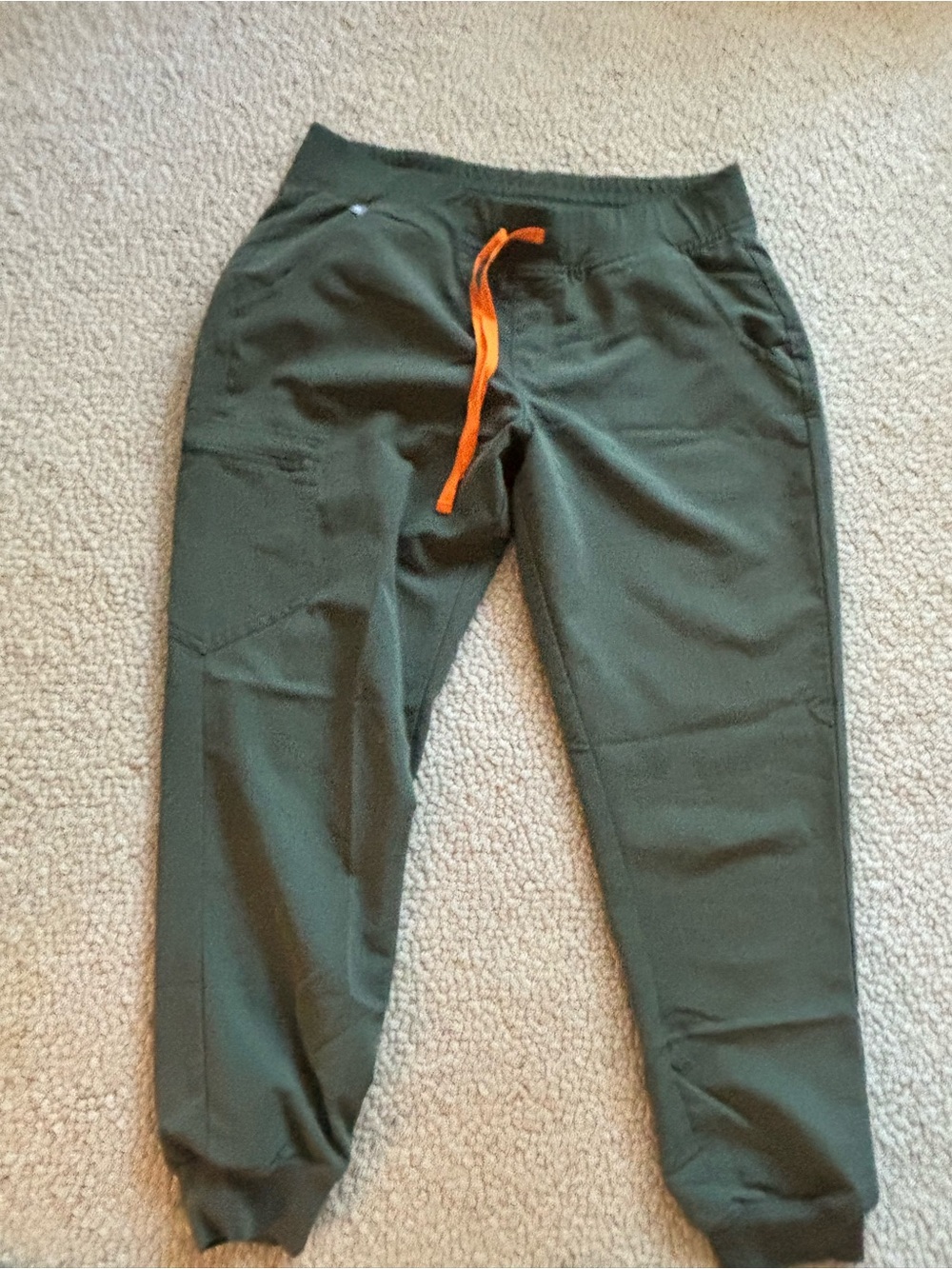 Figs Olive Green Zamora Jogger Pants